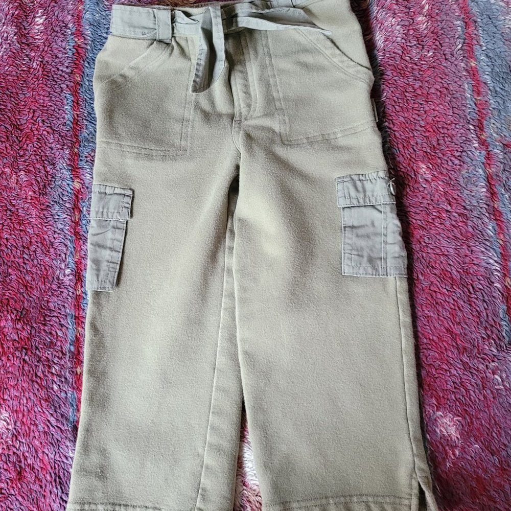 Baby GAP Girls Olive Pants 5 Yrs